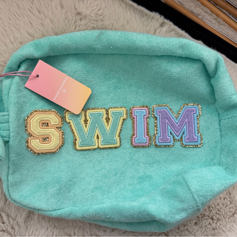 Stoney Clover Lane for Target Mint Backpack with Colorful SWIM Patch NWT